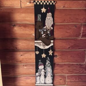 Christmas Tapestry - “Favorite Things “ Bell Pull